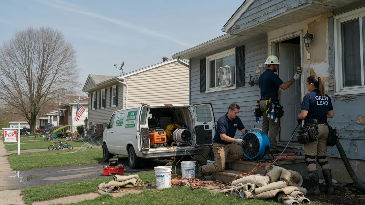 Flood Cleanup in Cornell, WI near me