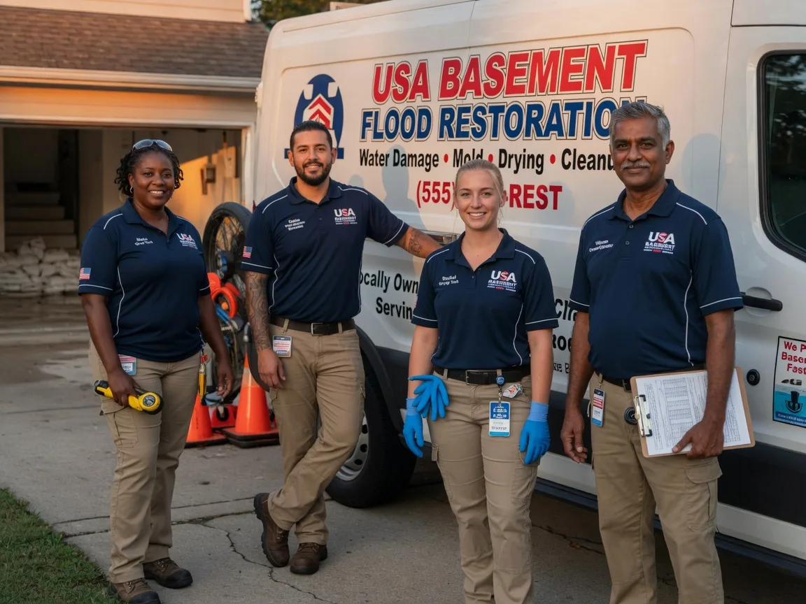 Basement Flood Cleanup company in Cornell, WI